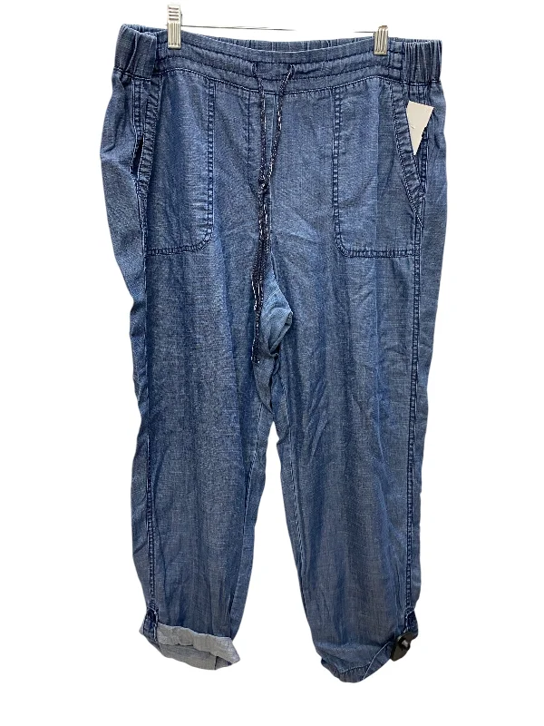 Pants Other By Talbots In Blue Denim, Size: 12