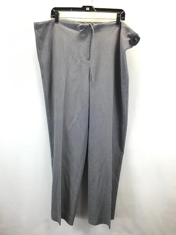 Pants Work/dress By Lane Bryant O In Grey, Size: Xl