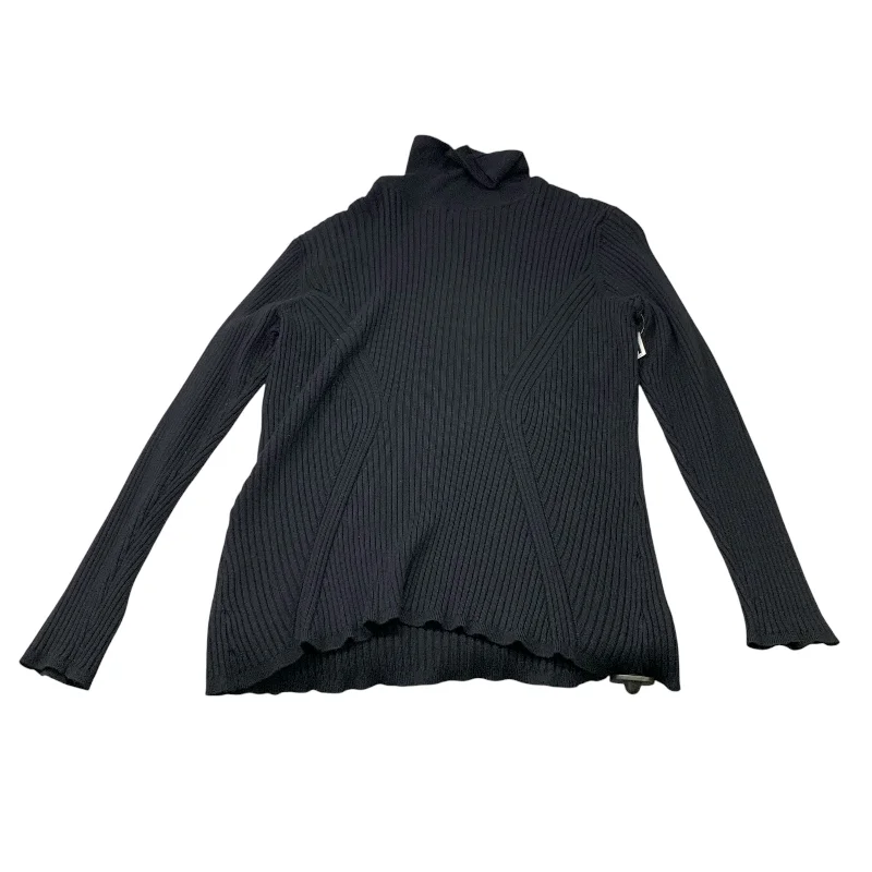 Top Long Sleeve By Lane Bryant In Black, Size: 3x