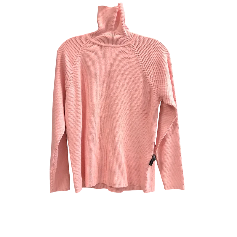 Top Long Sleeve By St Johns Bay In Pink, Size: Xl