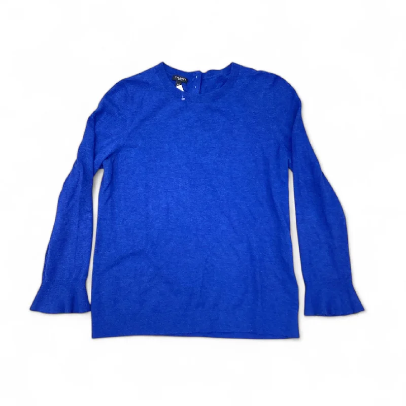 Top Long Sleeve By Talbots In Blue, Size: Lp