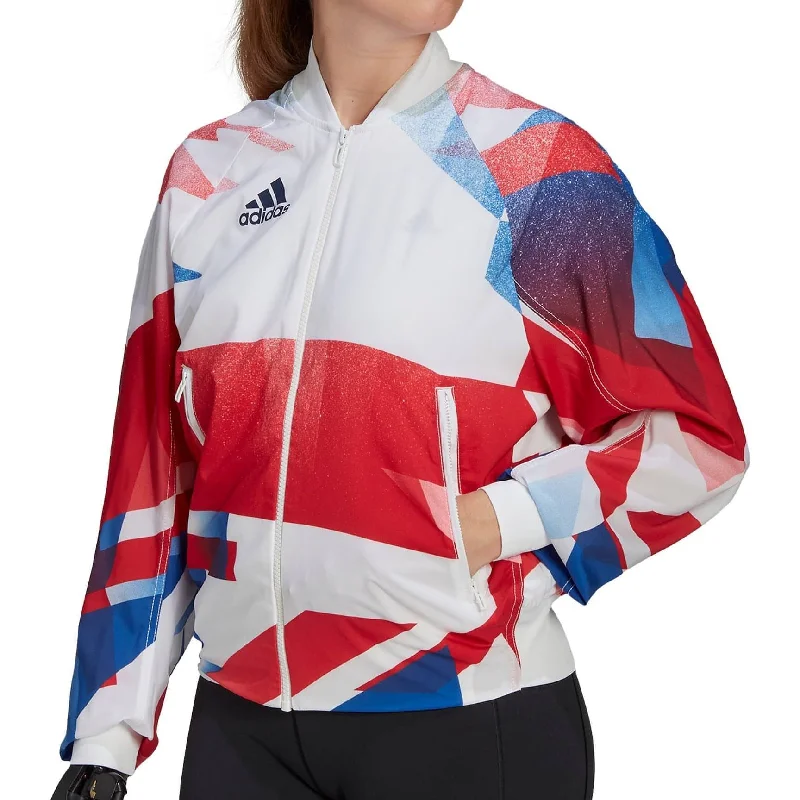 adidas Team GB Podium Womens Jacket - White