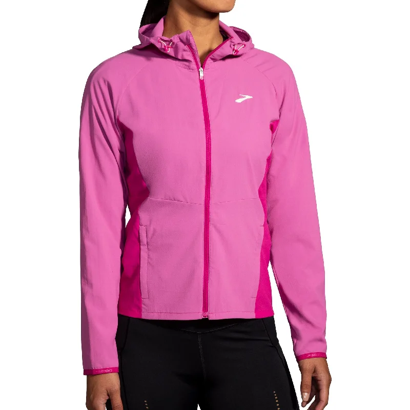 Brooks Canopy Womens Running Jacket - Pink