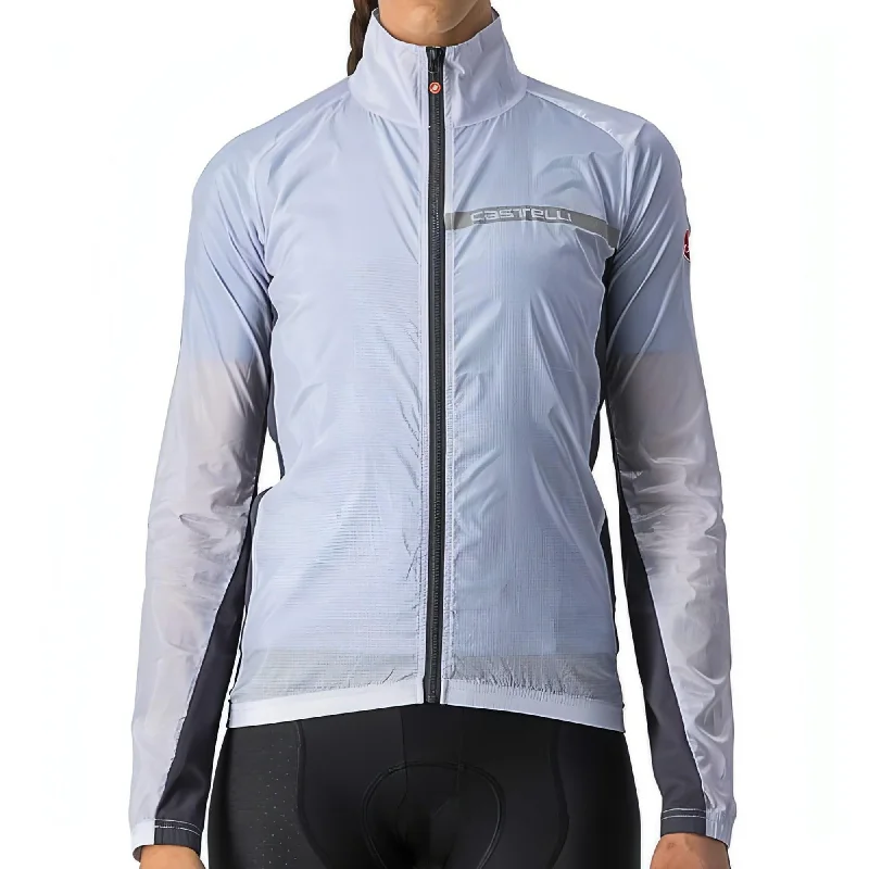 Castelli Squadra Stretch Womens Cycling Jacket - Grey