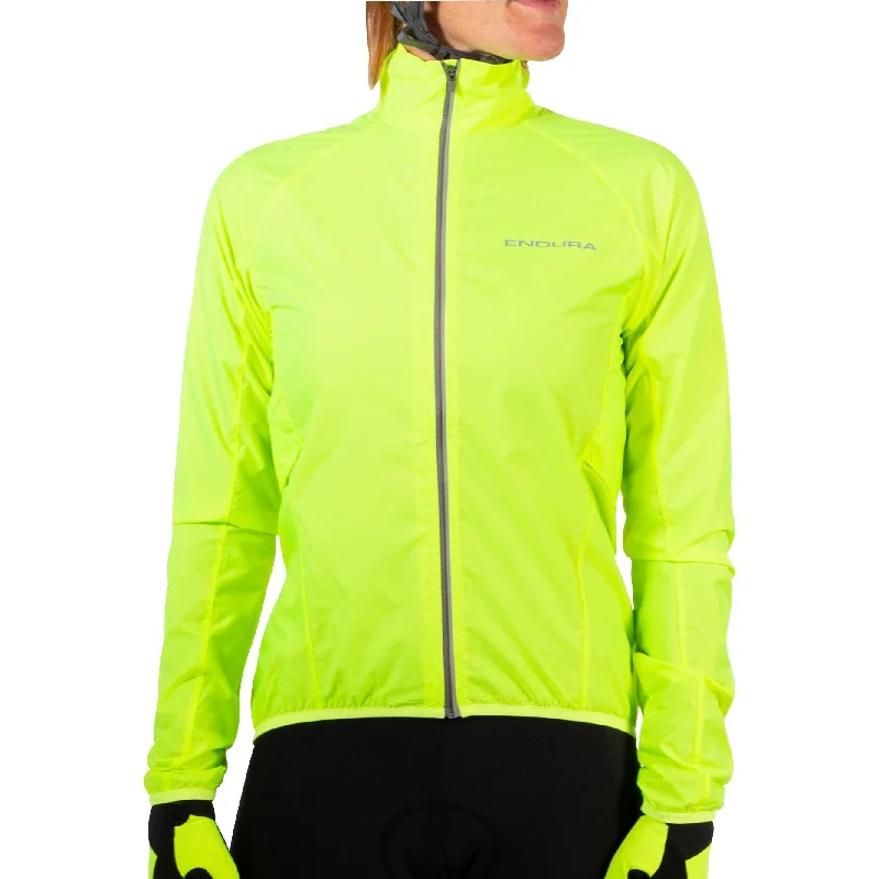 Endura Pakajak Womens Cycling Jacket - Yellow