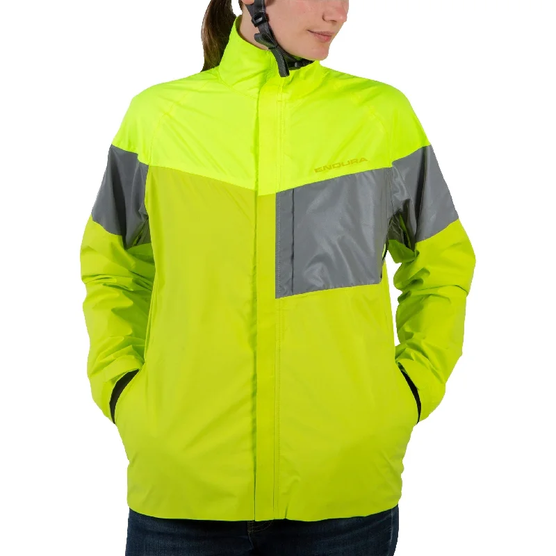 Endura Urban Luminite II Waterproof Womens Cycling Jacket - Yellow