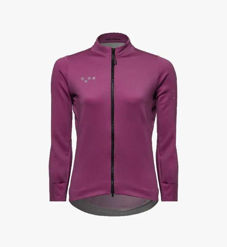 Essentials / Women's Thermal Jacket - Mulberry