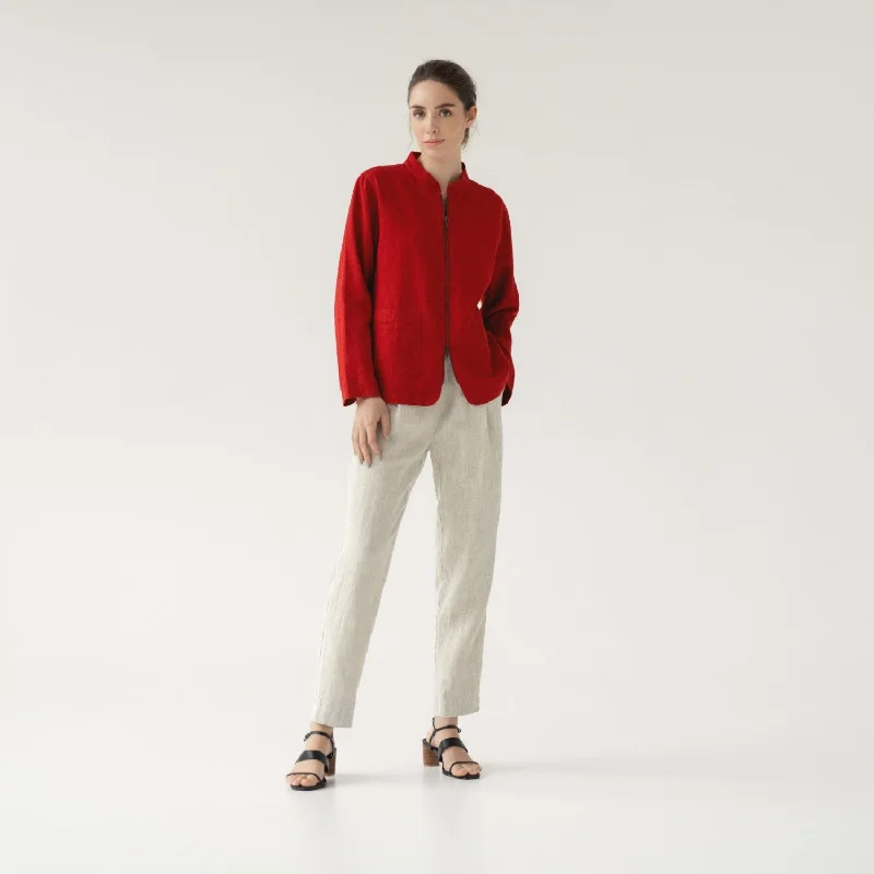 Lava Falls Linen Cherry Tree Jacket