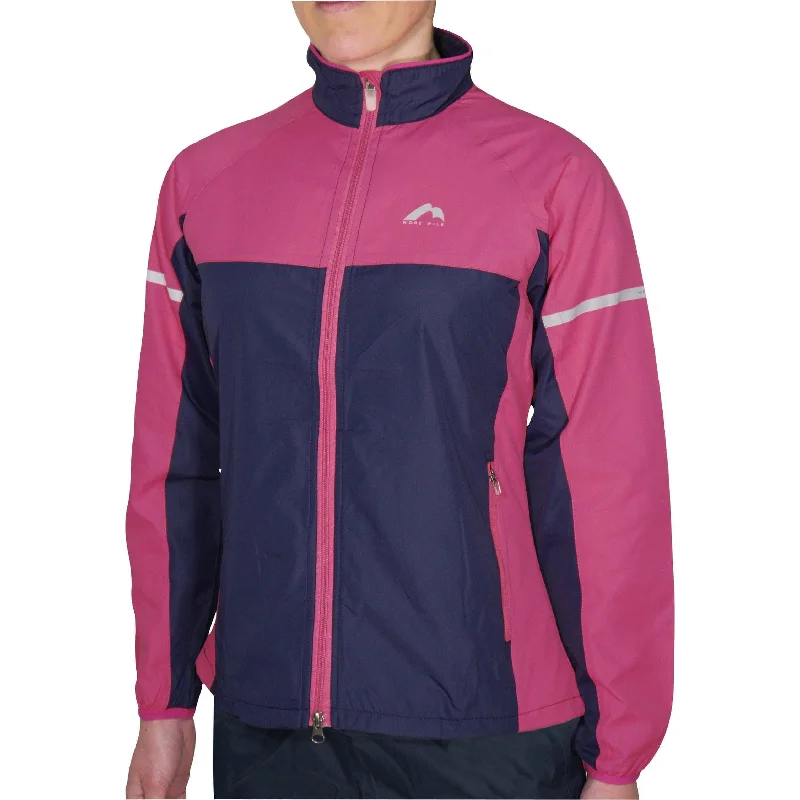 More Mile Select Woven Womens Running Jacket - Pink