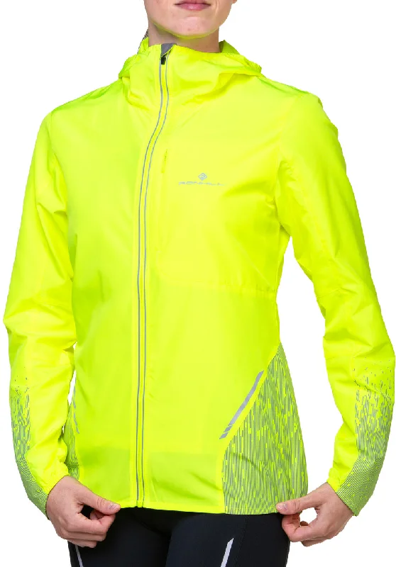 Ronhill Tech Reflect Womens Running Jacket - Yellow