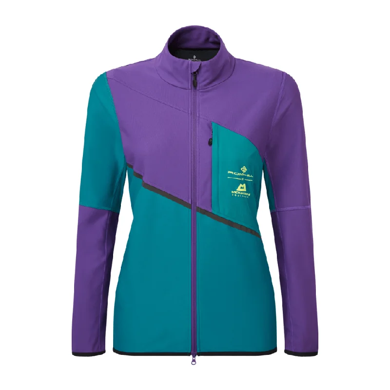 Ronhill Women's Tech Gore-Tex Windstopper Jacket in Marine/Regal Purple AW24